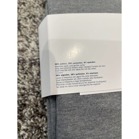 Old Navy Women's High Rise Cropped Leggings Pant Size 2X Plus Grey C3 - Picture 3 of 3